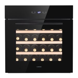 Vinsider 30 Built-In Uno Einbau-Weinkühlschrank 30 Flaschen 77 Ltr Edelstahl