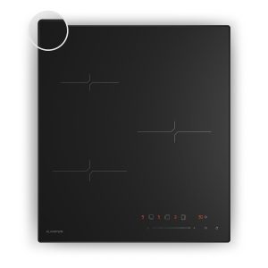 Velaire Induktionskochfeld | Edel, minimalistisch, platzsparend | 3 Kochzonen | 5500 W | 45 cm<